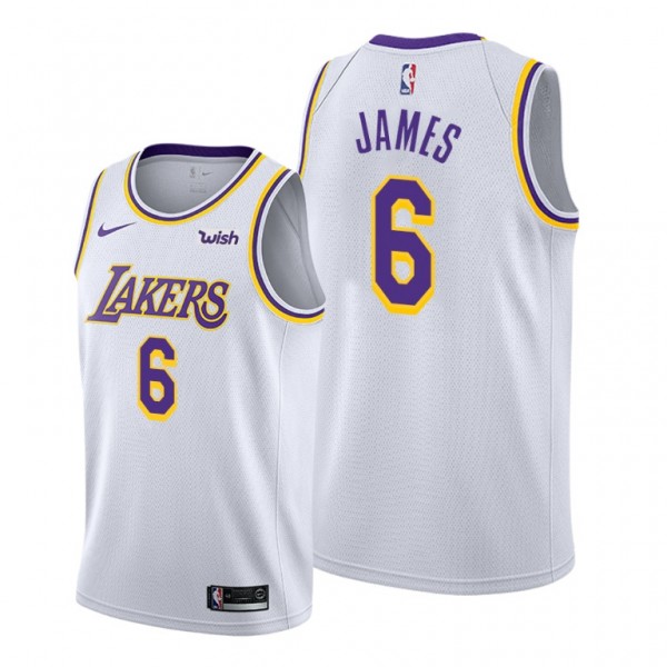 NBA Los Angeles Lakers Trikot LeBron James 6 Nike 2021-22 Association Edition Swingman - Herren